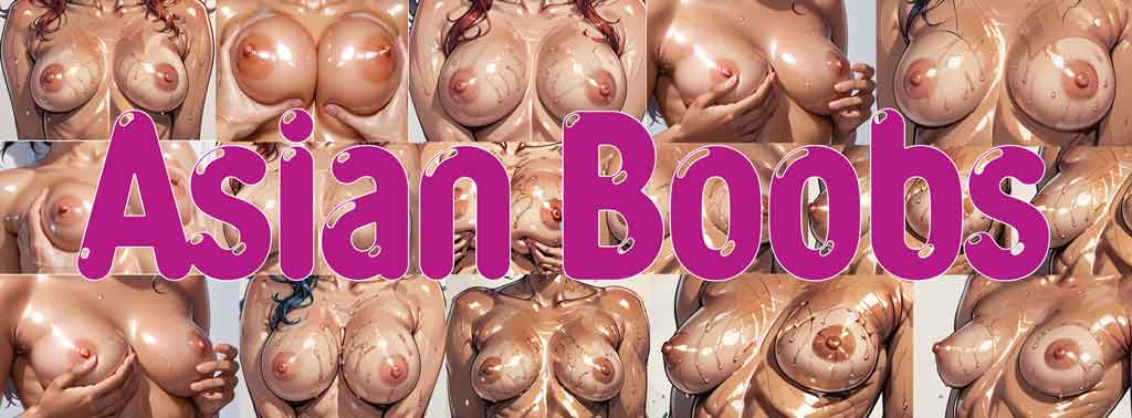 Oiled Asian Breasts