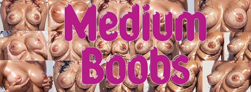 Oiled Medium Breasts